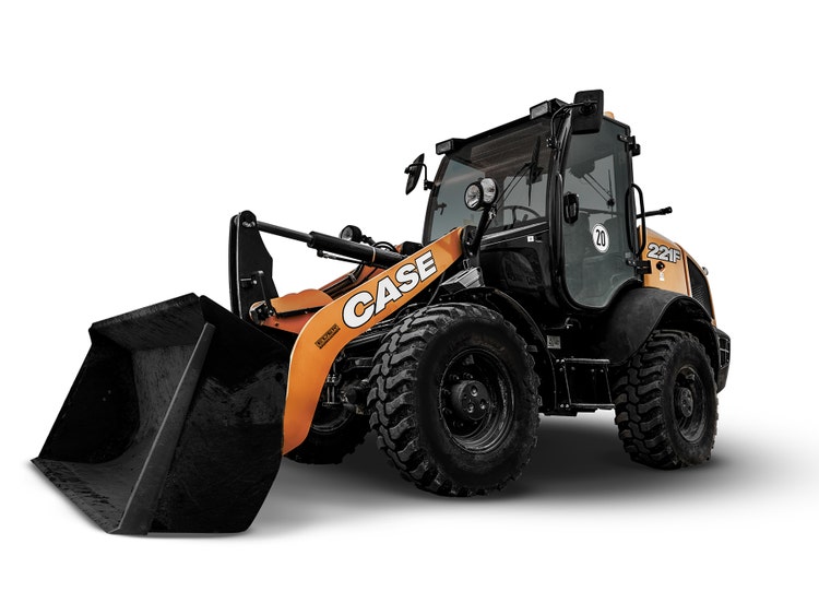 Case CE Kompaktlader Serie F Studiobild