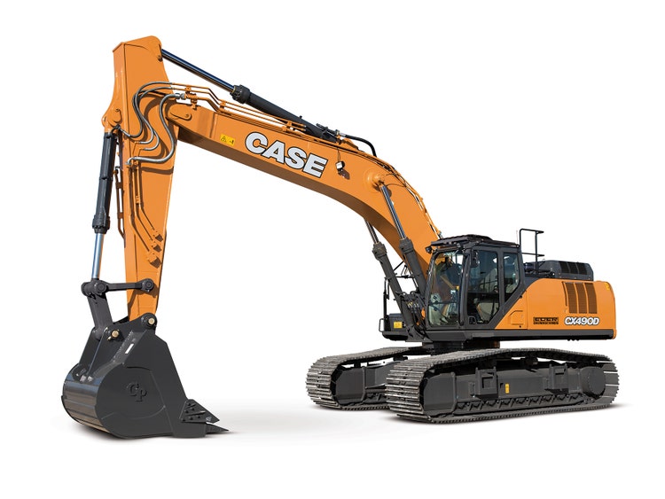 Case Ce Raupenbagger Serie D Studiobild