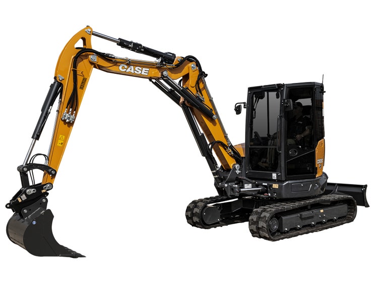 Case CE Minibagger Serie D Studiobild