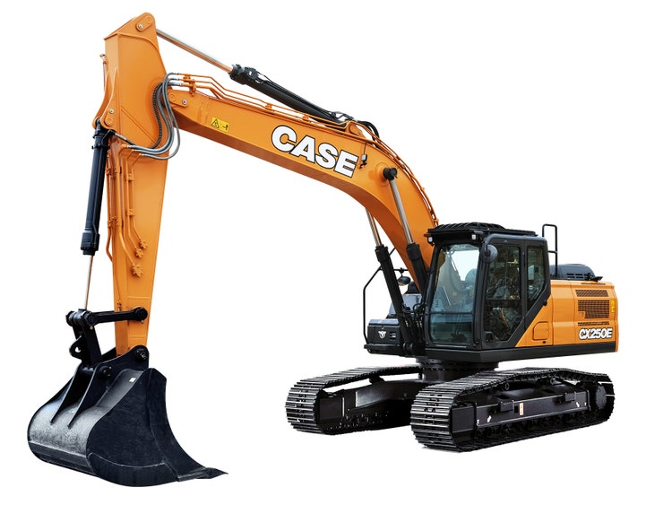 Case Ce Raupenbagger Serie E Studiobild