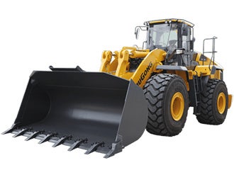 LiuGong Radlader mit massiver Zähnschaufel