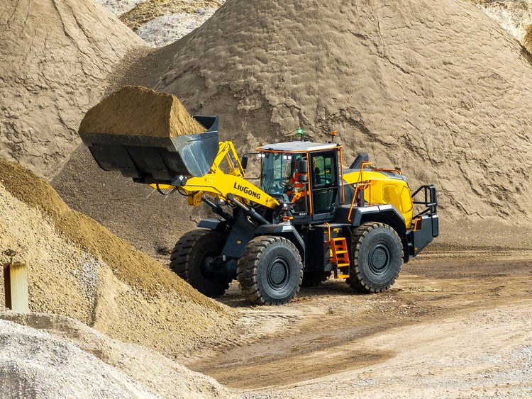 LiuGong 856T in eine